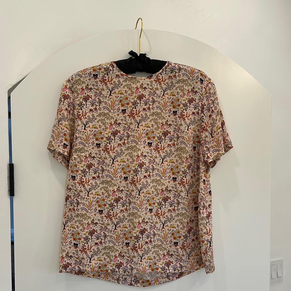 Liberty of London - Silk Blouse - Floral Pattern